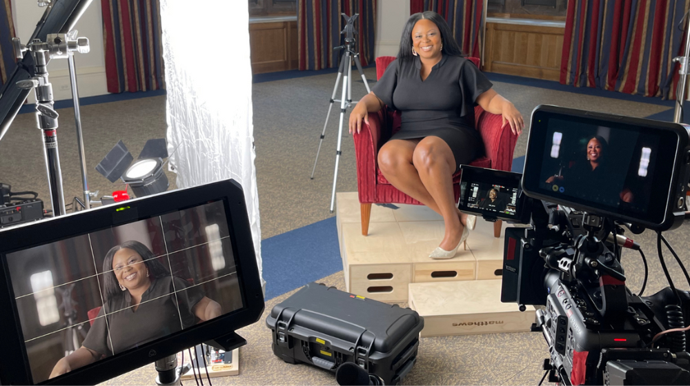 Behind the scenes of the filming of SPOKENproject's Mamie Till-Mobley documentar