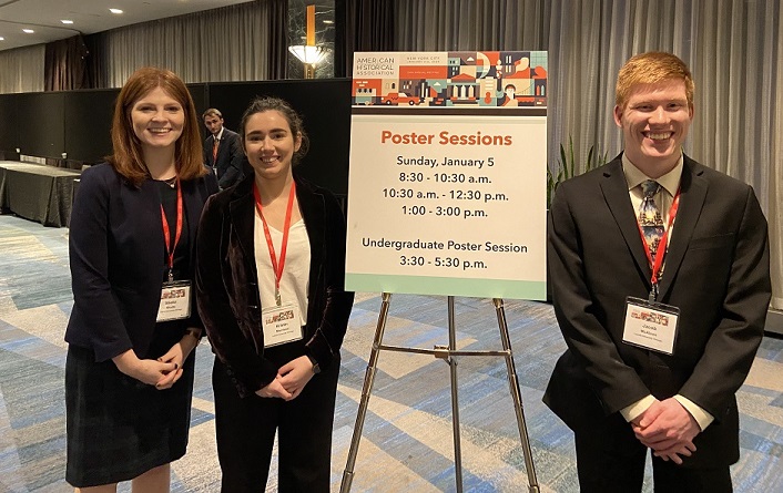  Shelbi Shultz, Kristin Morrison, and Jacob McAloon all had poster presentations at the 2020 AHA Annual Meeting in NYC. 