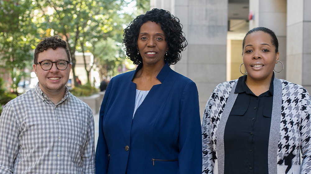 Lucas Merchant, Dora Jacks, Portia Wilkes