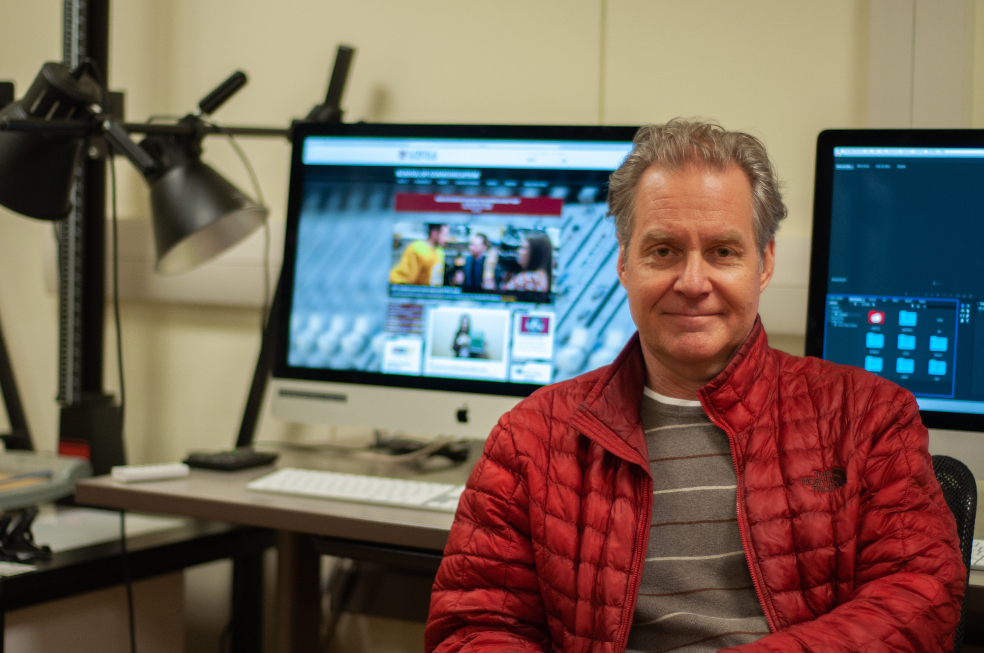 Peter Hawley, a filmmaker and adjunct professor at Loyola, has been named as the new Director of the Illinois Film Office.  Photo by Jamason Chen