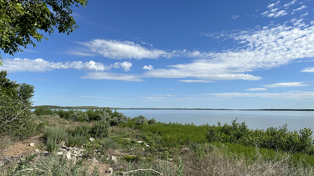 View of the Missouri River at Standing Rock