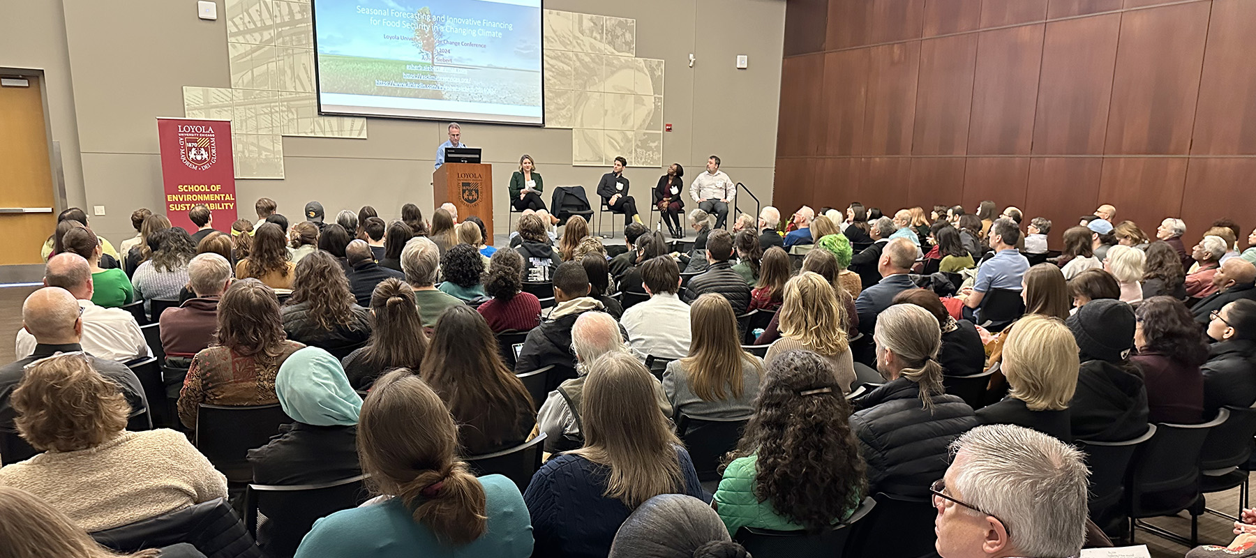 Climate Change Conference panel discussion 