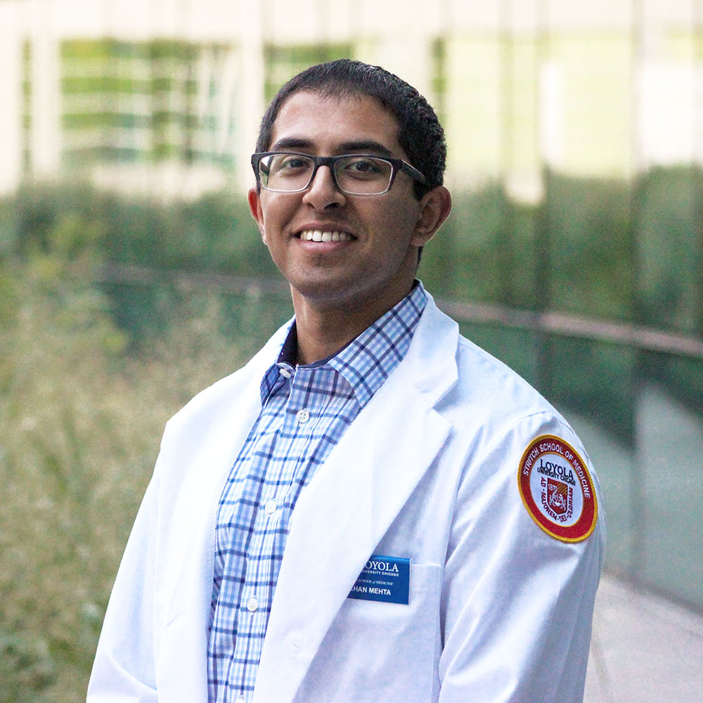 Stritch School of Medicine student, Rehan Mehta